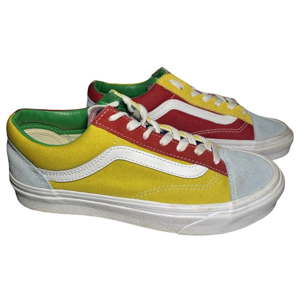 Vans Old Skool Off the‎ Wall Size Men's 6 Women’s 7.5 Suede Canvas Color …